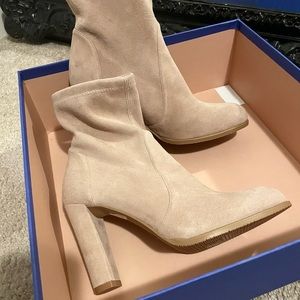 Stuart Weitzman Nude pink Suede Bootie [SIZE 5]